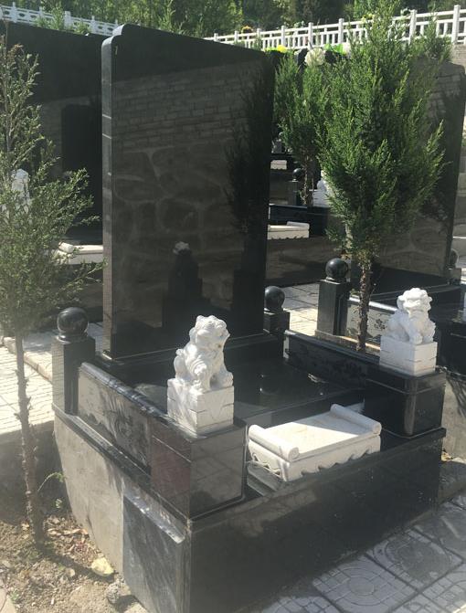 西安九龍山墓園-龍首區(qū)、蟠龍區(qū)、九真臺-中國黑6碑