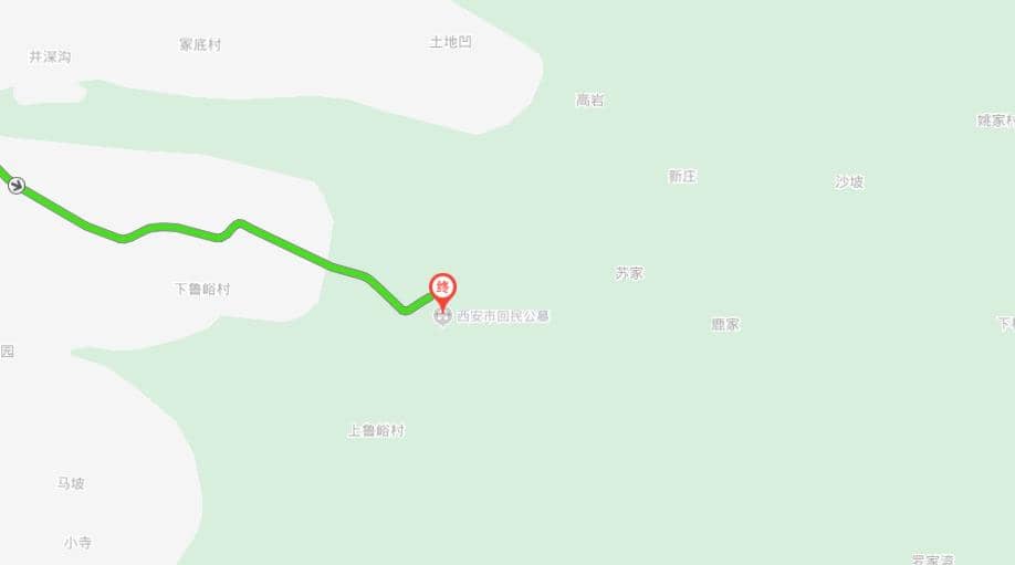 西安市回民公墓有公交車嗎