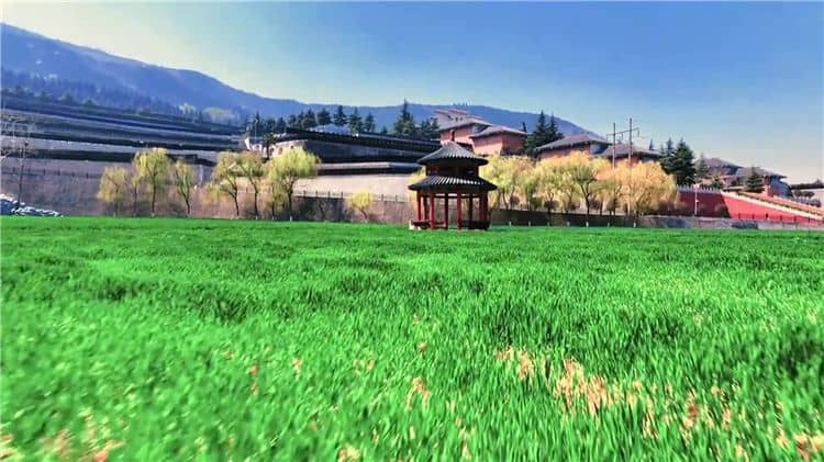 西安霸陵墓園新區(qū)在建筑和設(shè)施方面有哪些特色？